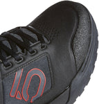 Five Ten Impact Pro Men's Flat Shoe: Black/Carbon/Red 10.5