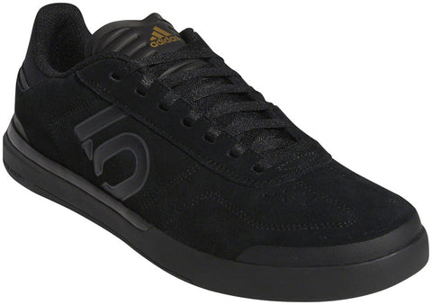 Five Ten Sleuth DLX Men's Flat Shoe: Black/Gray Six/Matte Gold 12.5