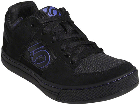 Five Ten Freerider Women's Flat Shoe: Black/Purple 5.5