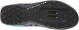 Five Ten Kestrel Lace WoMen's Clipless Shoe GRAY Five/Shock Cyan/Black 10