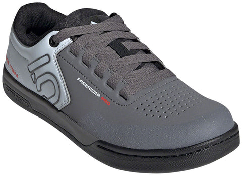 Five Ten Freerider Pro Flat Shoe - Men's Grey Five / Cloud White / Halo Blue 11.5