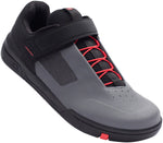 Crank Brothers Stamp SpeedLace Men's Flat Shoe - Gray/Red/Black Size 10