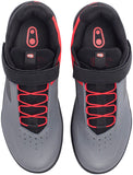 Crank Brothers Stamp SpeedLace Men's Flat Shoe - Gray/Red/Black Size 12.5