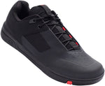 Crank Brothers Stamp Lace Men's Flat Shoe - Black/Red/Black Size 8