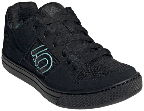 Five Ten Freerider Flat Shoe - Women's Core Black / Acid Mint / Core Black 10.5