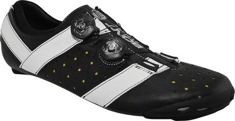 Bont Vaypor+ Road Cycling Shoe: Black/White Size 42