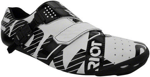 BONT Riot Buckle Road Cycling Shoe Euro 46 White/Black