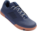 Crank Brothers Stamp Lace Men's Flat Shoe - Navy/Silver/Gum Size 6.5