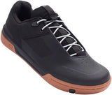 Crank Brothers Stamp Lace Men's Flat Shoe - Black/Silver/Gum Size 10.5