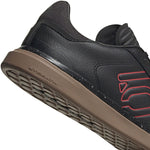 Five Ten Sleuth DLX PU Flat Shoe - Men's Core Black / Scarlet / Gum M2 13