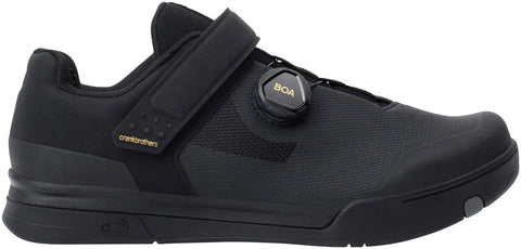 Crank Brothers Mallet BOA Men's Shoe - Black/Gold/Black Size 7