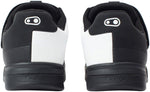 Crank Brothers Mallet SpeedLace Men's Shoe - Black/White/Black Size 10.5