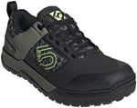 Five Ten Impact Pro Men's Flat Shoe: Black/Signal Green/Legacy Green 9.5