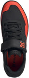 Five Ten Kestrel Lace Clipless Shoe - Men's Core Black / Solar Red / Grey Two 7.5