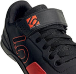 Five Ten Kestrel Lace Clipless Shoe - Men's Core Black / Solar Red / Grey Two 10