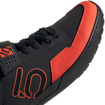 Five Ten Kestrel Lace Clipless Shoe - Men's Core Black / Solar Red / Grey Two 8.5