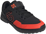 Five Ten Kestrel Lace Clipless Shoe - Men's Core Black / Solar Red / Grey Two 7.5