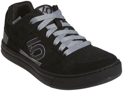 Five Ten Freerider Men's Flat Pedal Shoe: Black/Gray 10.5