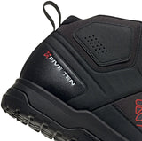 Five Ten Impact Pro Mid Flat Shoe  -  Men's Core Black/Red/Core Black 12.5