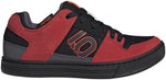 Five Ten Freerider Men's Flat Shoe: Black/Solar Red/Gray Six 9