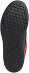 Five Ten Freerider Men's Flat Shoe: Black/Solar Red/Gray Six 11