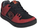 Five Ten Freerider Men's Flat Shoe: Black/Solar Red/Gray Six 9.5