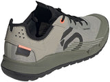 Five Ten Trailcross LT Flat Shoe - Men's Feather Grey / Core Black / Signal Coral