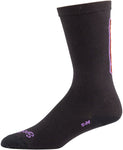 Salsa Cassidy Sock - Black Yellow Red Purple Small/ Medium