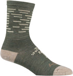 All City Team Space Horse Socks 5 inch Tan/Green