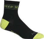 SockGuy Classic Beer30 Socks 3 inch Black