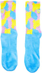 Fist Handwear Fairy Floss Crew Sock - Multi-Color Medium