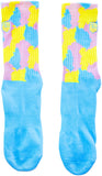 Fist Handwear Fairy Floss Crew Sock - Multi-Color Medium