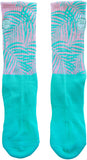 Fist Handwear The Palm Crew Sock - Green/Pink Medium