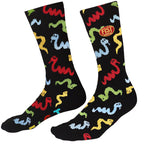 Fist Handwear Snakey Crew Sock - Multi-Color Large