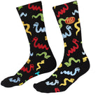 Fist Handwear Snakey Crew Sock - Multi-Color Medium