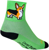 SockGuy Classic Ernie Socks 3 inch Green