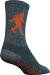 SockGuy Wool Sasquatch Socks 6 inch GRAY