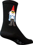 SockGuy Crew Gnomies Socks 6 inch Black