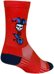 SockGuy SGX Boing Socks 6 inch Red