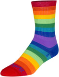 SockGuy Crew Fabulous Socks 6 inch Rainbow