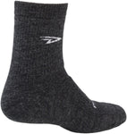 DeFeet Woolie Boolie D-Logo Socks - 4 inch Charcoal Large