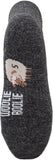 DeFeet Woolie Boolie D-Logo Socks - 4 inch Charcoal Medium