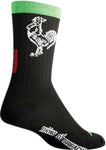 SockGuy SGX Sriracha Socks 6 inch Black