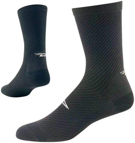 DeFeet Evo Carbon Socks 6 inch Black