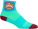 SockGuy Classic Friki Tiki Socks 3 inch Blue