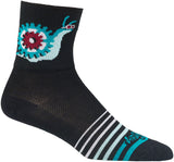 SockGuy Classic Escargear Socks 3 inch Black