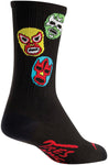 SockGuy SGX Three Amigos Socks 6 inch Black