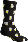 SockGuy SGX Fuel Socks 6 inch Black