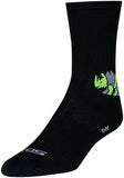 SockGuy SGX Rhino Socks - 6 inch Black Small/Medium