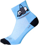 SockGuy Humpday Classic Socks - 3 inch Blue/Multi Small/Medium